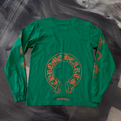 Chrome Hearts Horseshoe Cross Logo Long sleeve