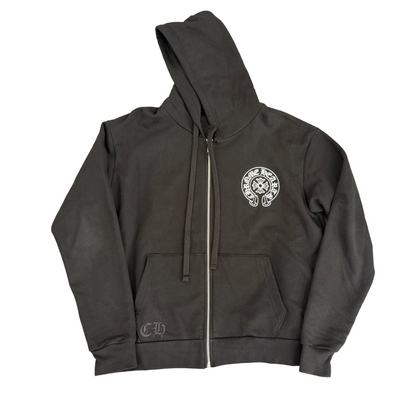 Chrome Hearts Miami Exclusive Horseshoe logo Zip Up