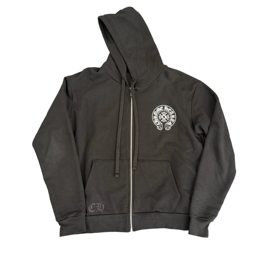 Chrome Hearts Miami Exclusive Horseshoe logo Zip Up