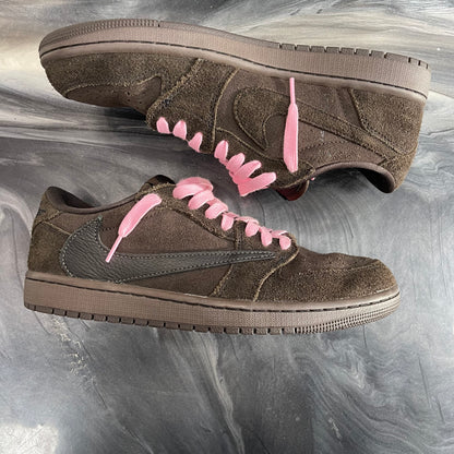 Travis Scott X Jordan 1 Low OG SP 'Velvet Brown' (USED)
