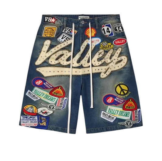 Vale Forever 1980’s Jorts Denim Blue