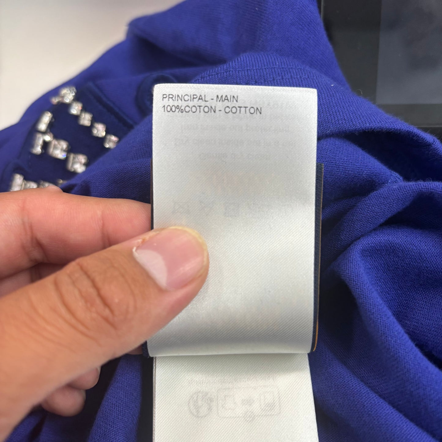 Louis Vuitton Embellished Cotton Tee
