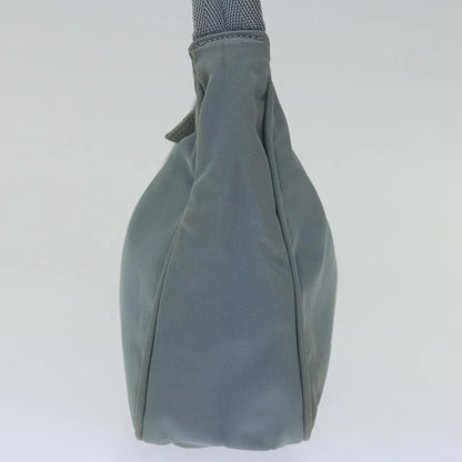 PRADA Hand Bag Nylon Light Blue