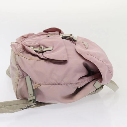 PRADA Pink Nylon Backpack