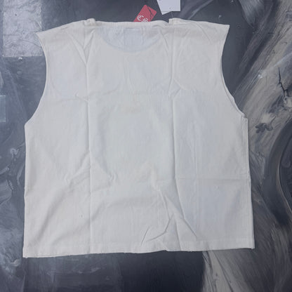 AMIS ET FLEURS "IMPACT" cutoff t-shirt