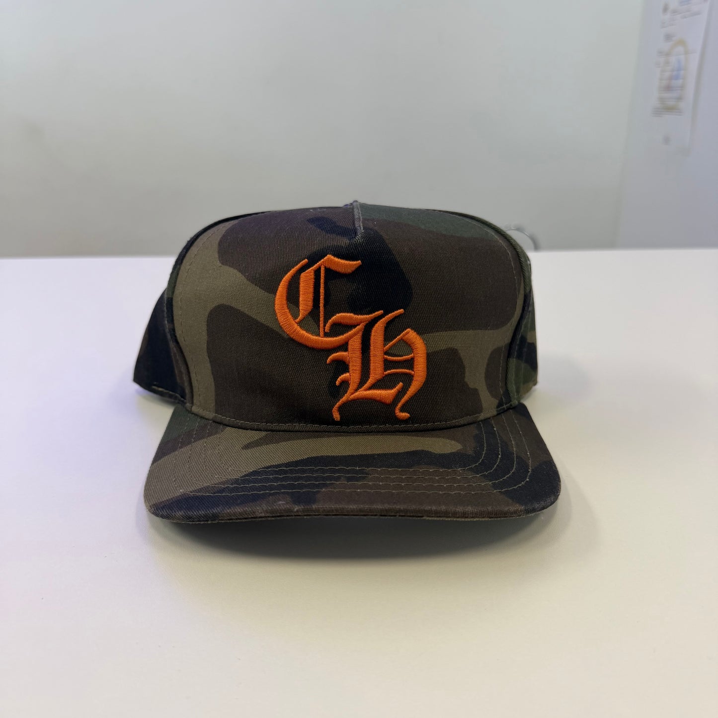 Chrome Hearts Camo Baseball Hat