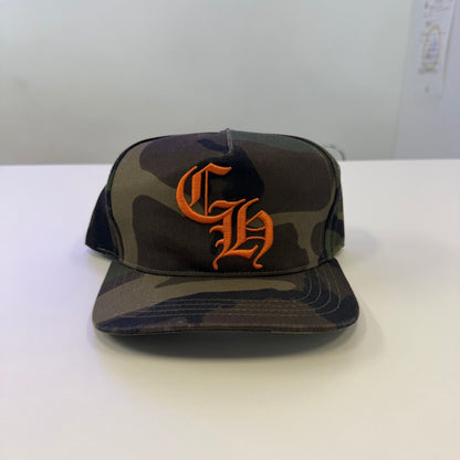 Chrome Hearts Camo Baseball Hat