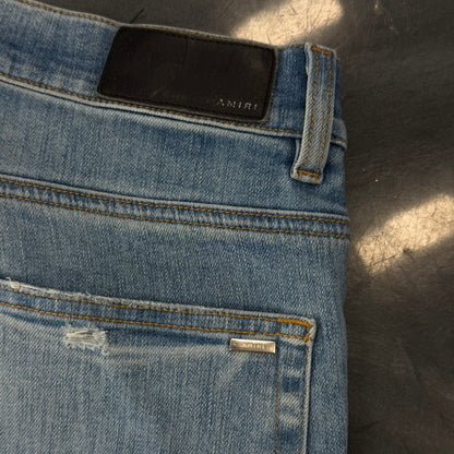 AMIRI MX1 Distressed Skinny Jeans