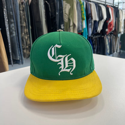 Chrome Hearts Baseball Hat Green/Yellow