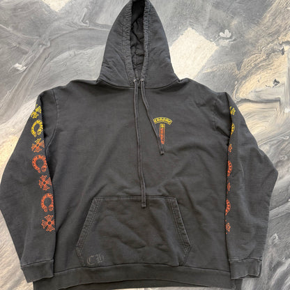 Chrome Hearts Gradient T-Bar Logo Hoodie