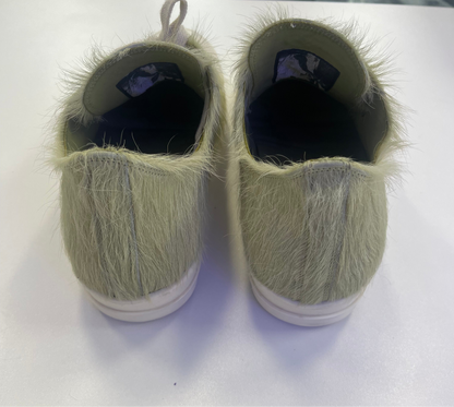 Rick Owens Long Hair Low Ramones in Dirty Acid (USED NO BOX)