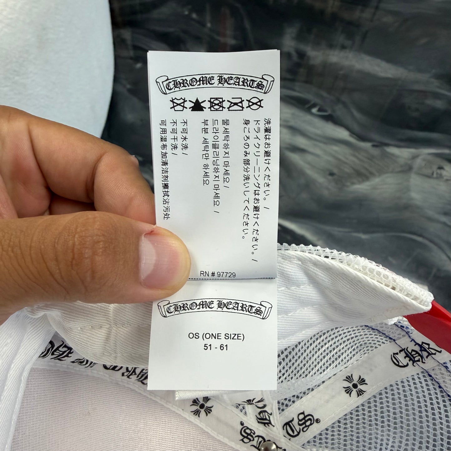 Chrome Hearts 4Th Of July USA Trucker Hat