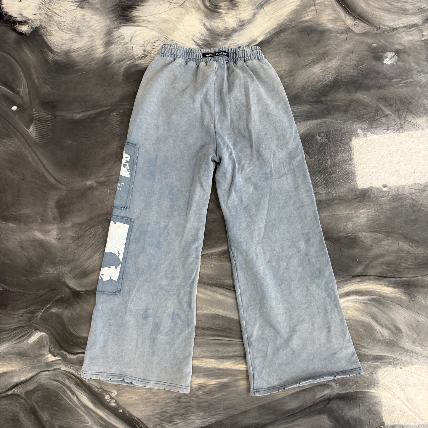 Matière De Désirs Encore Sweatpants Washed Blue