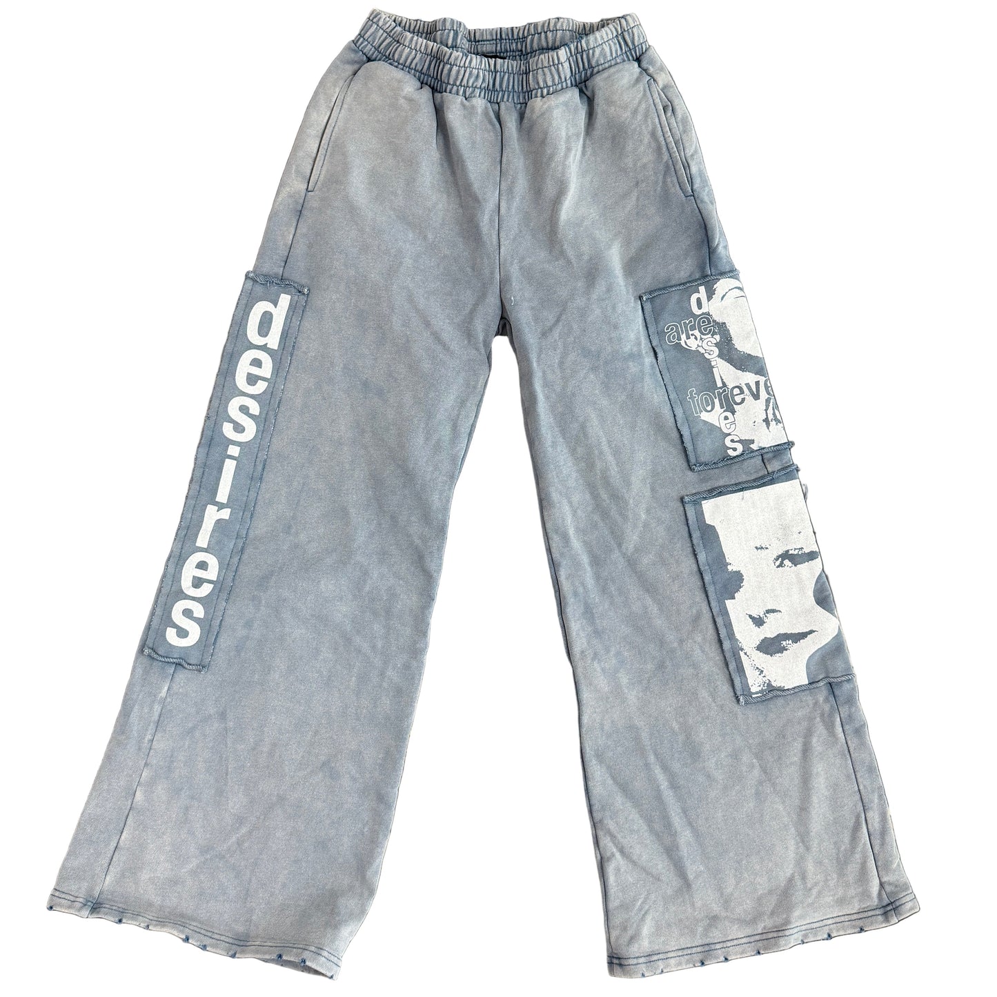 Matière De Désirs Encore Sweatpants Washed Blue