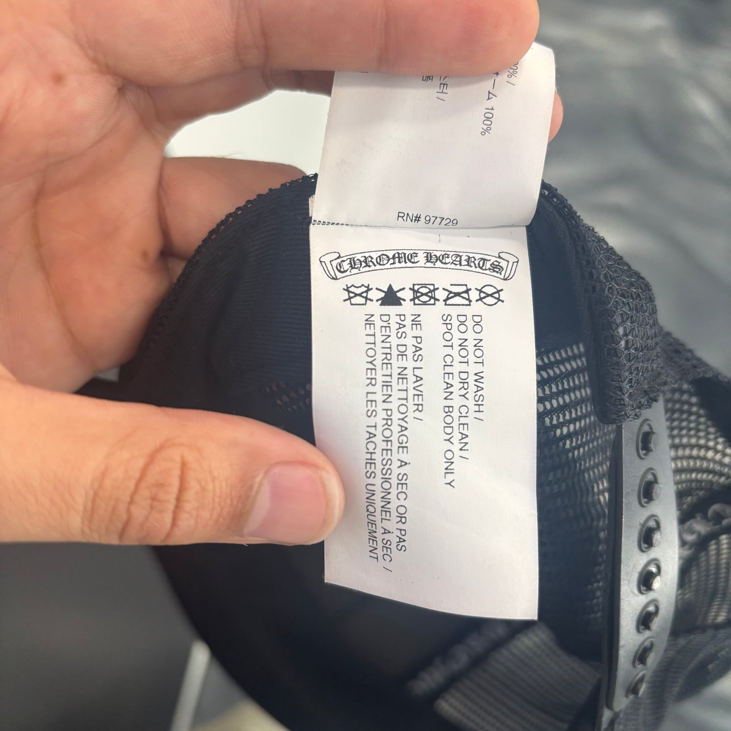 Chrome Hearts Las Vegas Trucker Hat