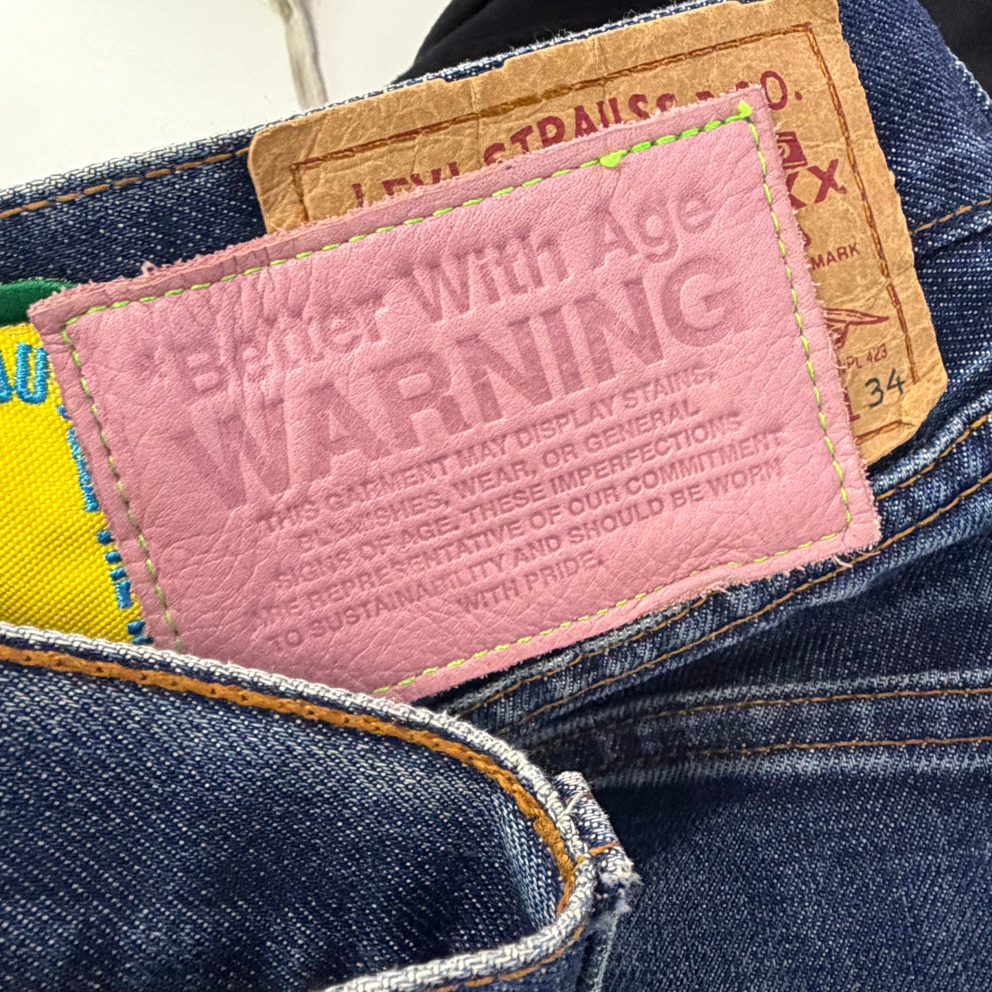 Better With Age Patch Denim - view 5