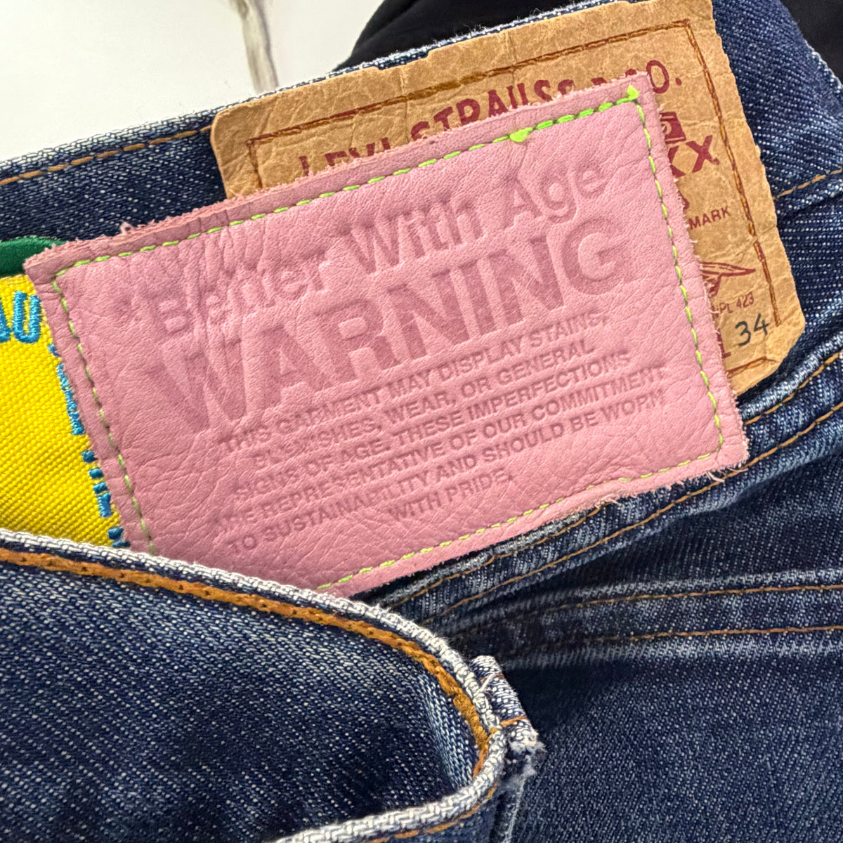 Better With Age Patch Denim - view 5