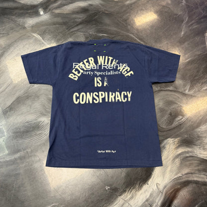 Better With Age Conspiracy Tee Navy