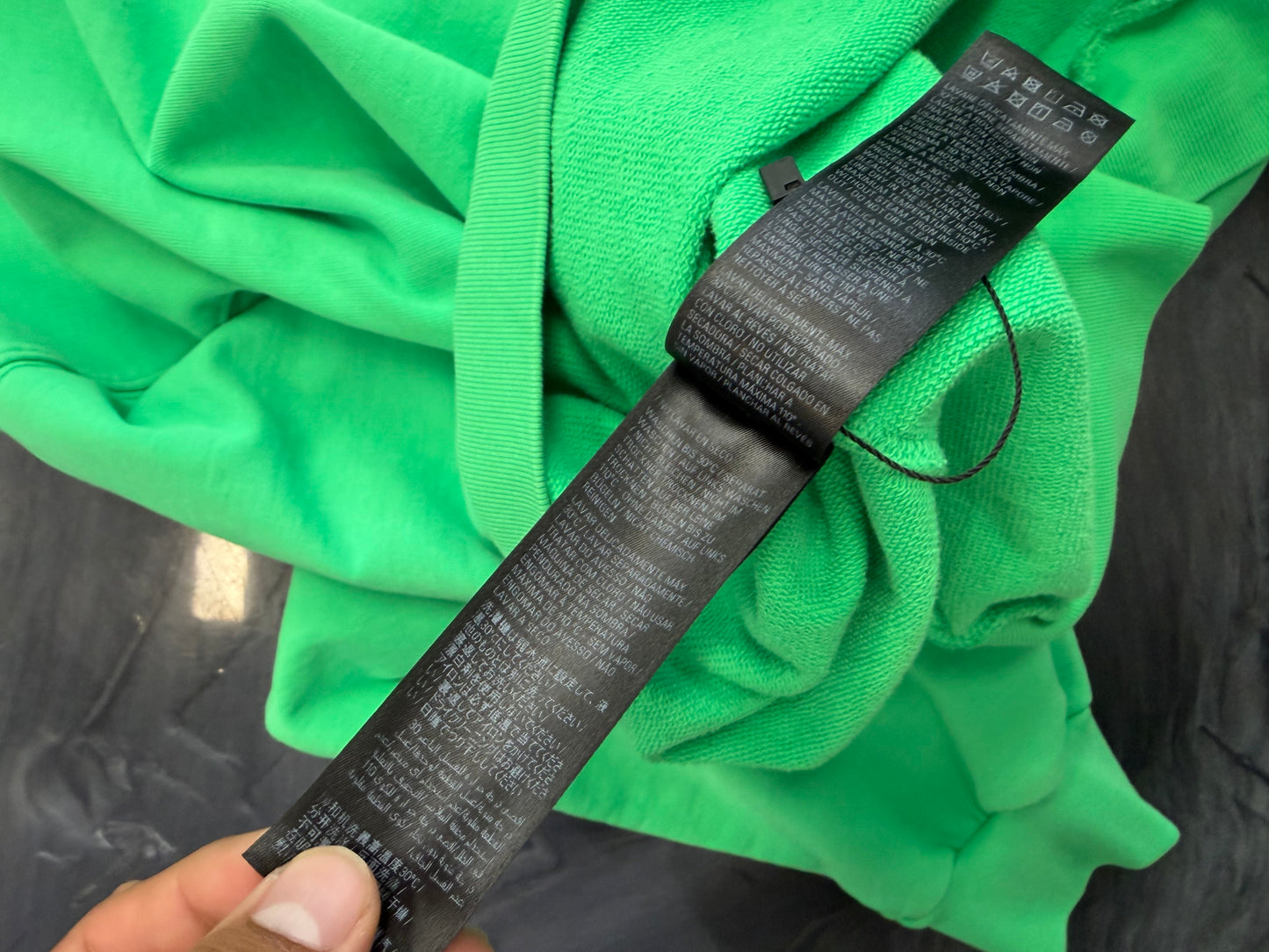Balenciaga Campaign Hoodie Green