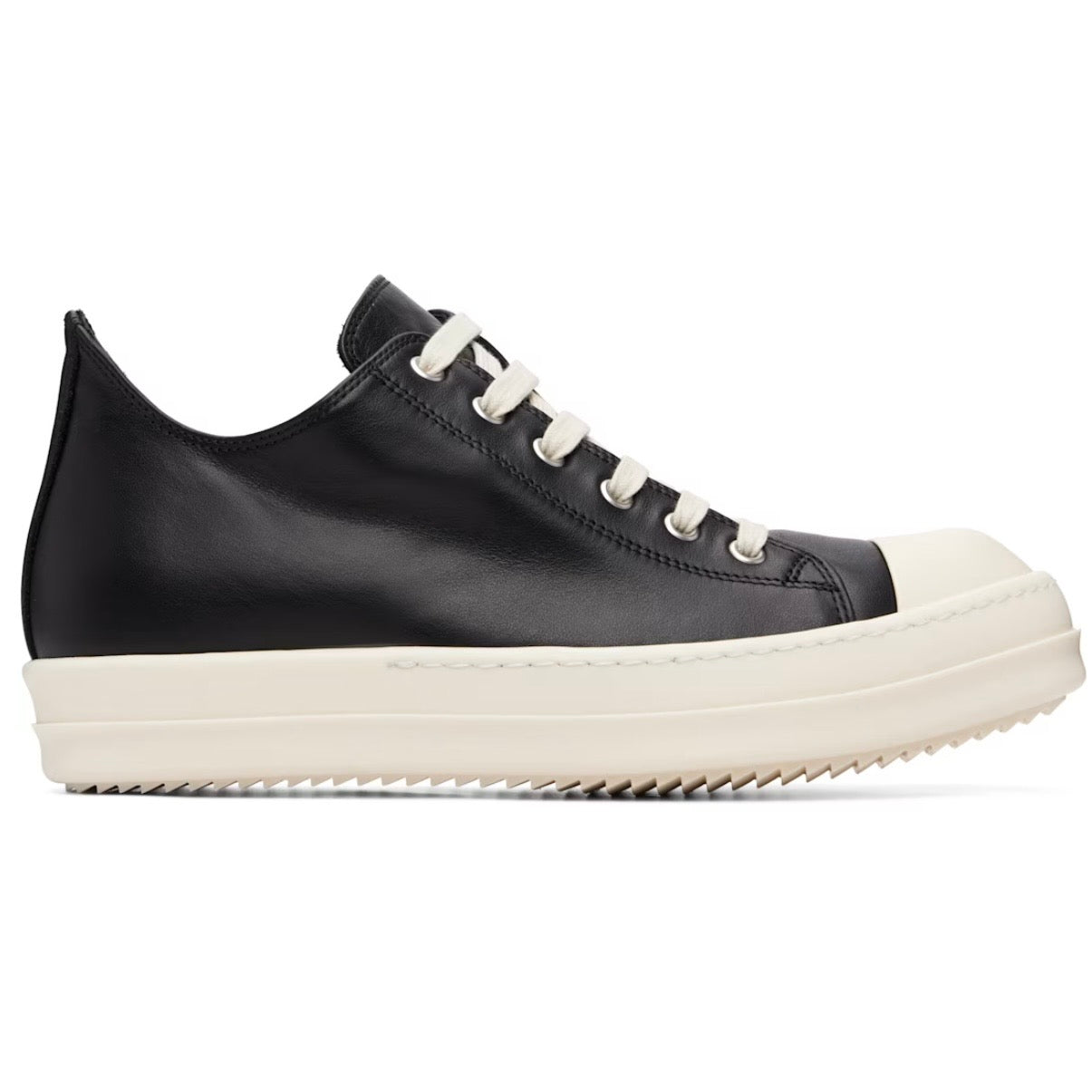 Rick Owens Ramone Low Black/Milk (Used)(No Box)