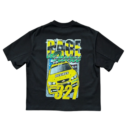 BOTTEGA DESIRES RACE TEE
BLACK