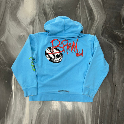 Chrome Hearts Matty Boy Brain Hoodie Blue