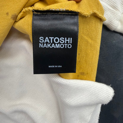 Satoshi Nakamoto Luke Tee Thermal Yellow