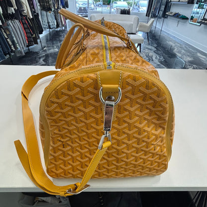 Goyard Croisiere 45 Duffle Bag Yellow