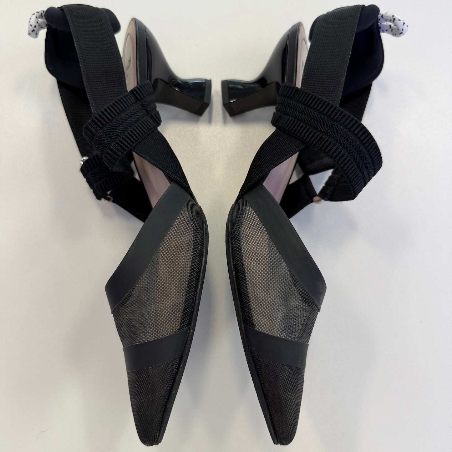 Fendi Colibri Slingback Pumps (USED NO BOX)