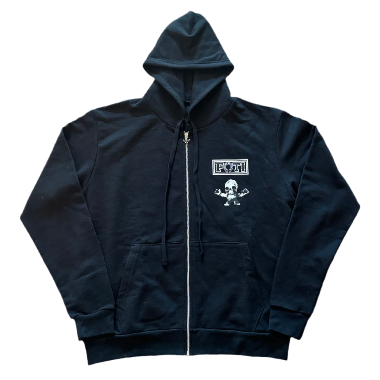 Chrome Hearts Foti Tic-Tac-Toe Zip Up Hoodie