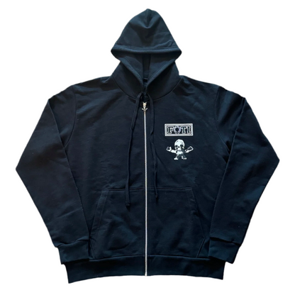 Chrome Hearts Foti Tic-Tac-Toe Zip Up Hoodie
