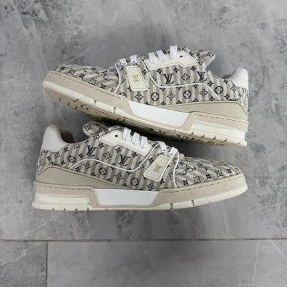 Louis Vuitton Mini Monogram Stripe Trainer Sneaker - view 3
