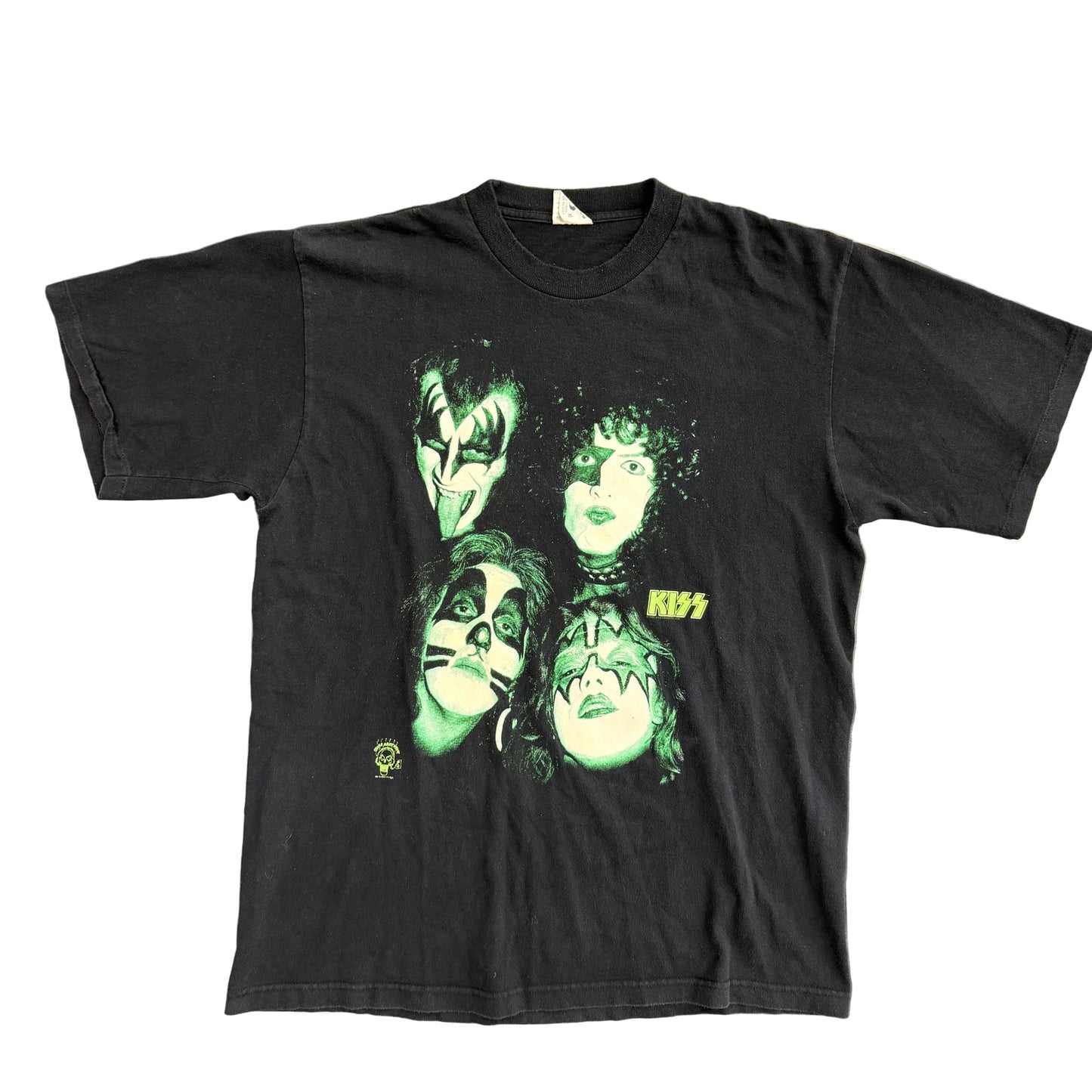 Vintage 1996 Kiss Glow In The Dark Band Tee