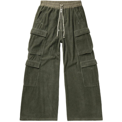 Rick Owens DRKSHDW Corduroy Jumbo Bela Cargo Pants