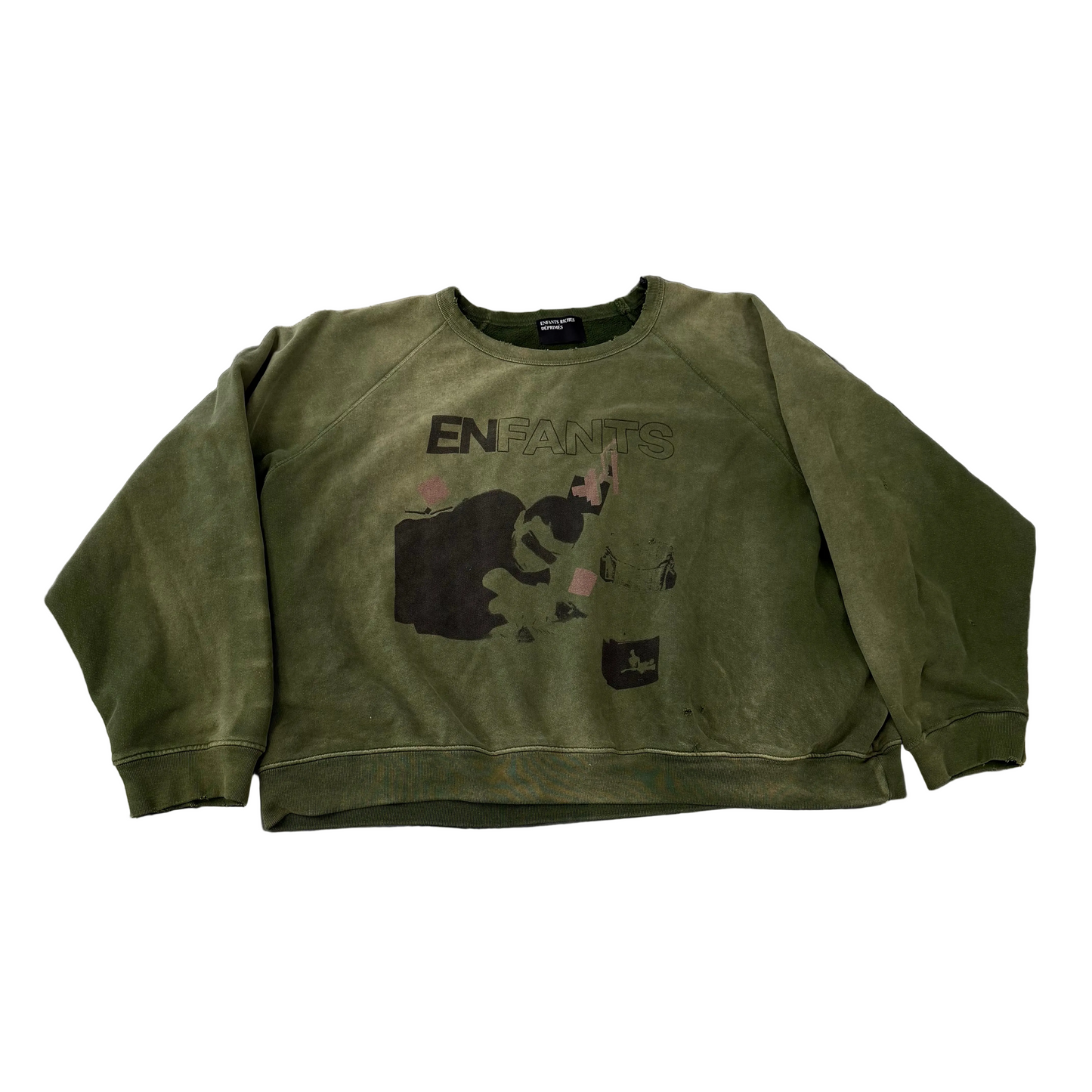ERD My Death My Life Raglan Sweatshirt
