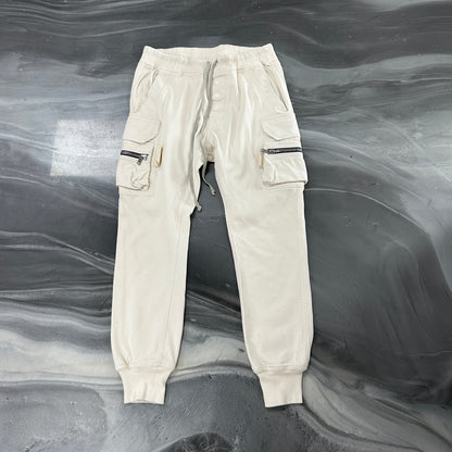 Rick Owens Mastodon Cargo Pants Cream