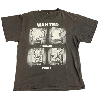 1998 “Wanted” Pinky and the Brain Vintage Tee