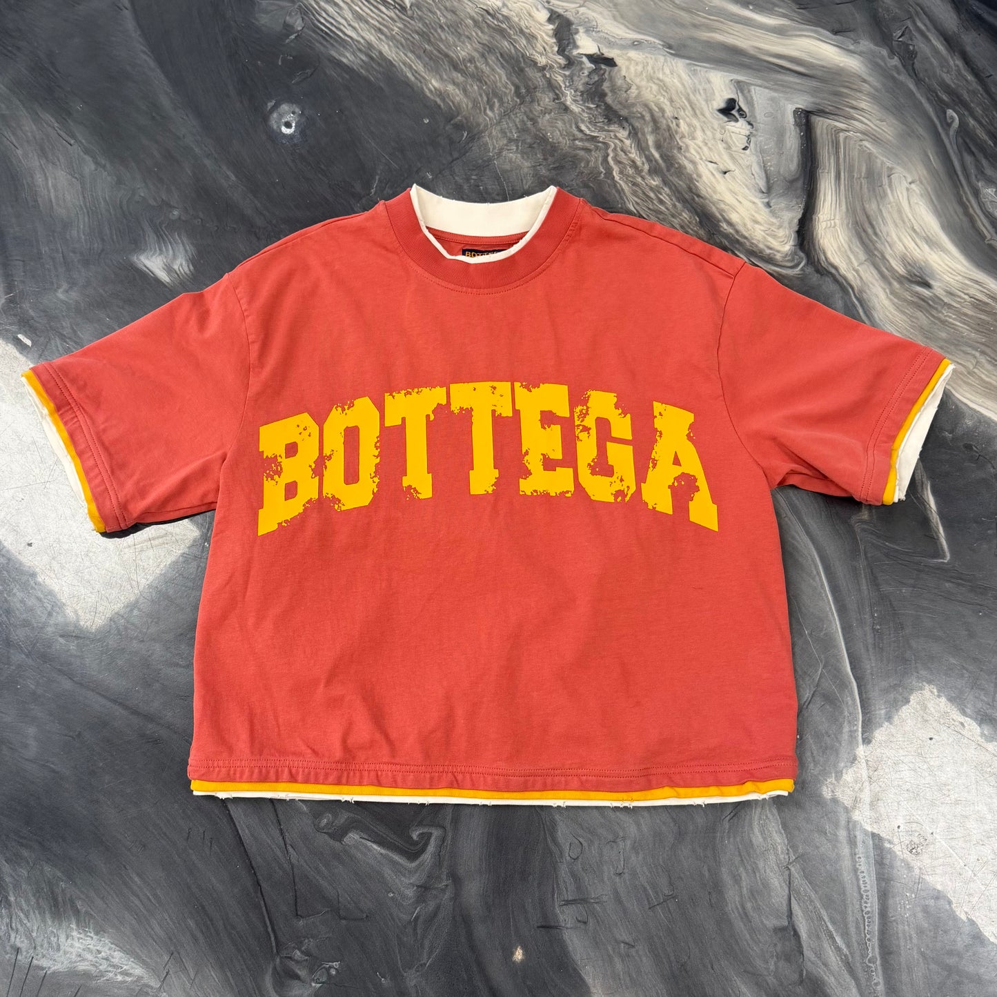 Bottega Desires War T-shirt Red