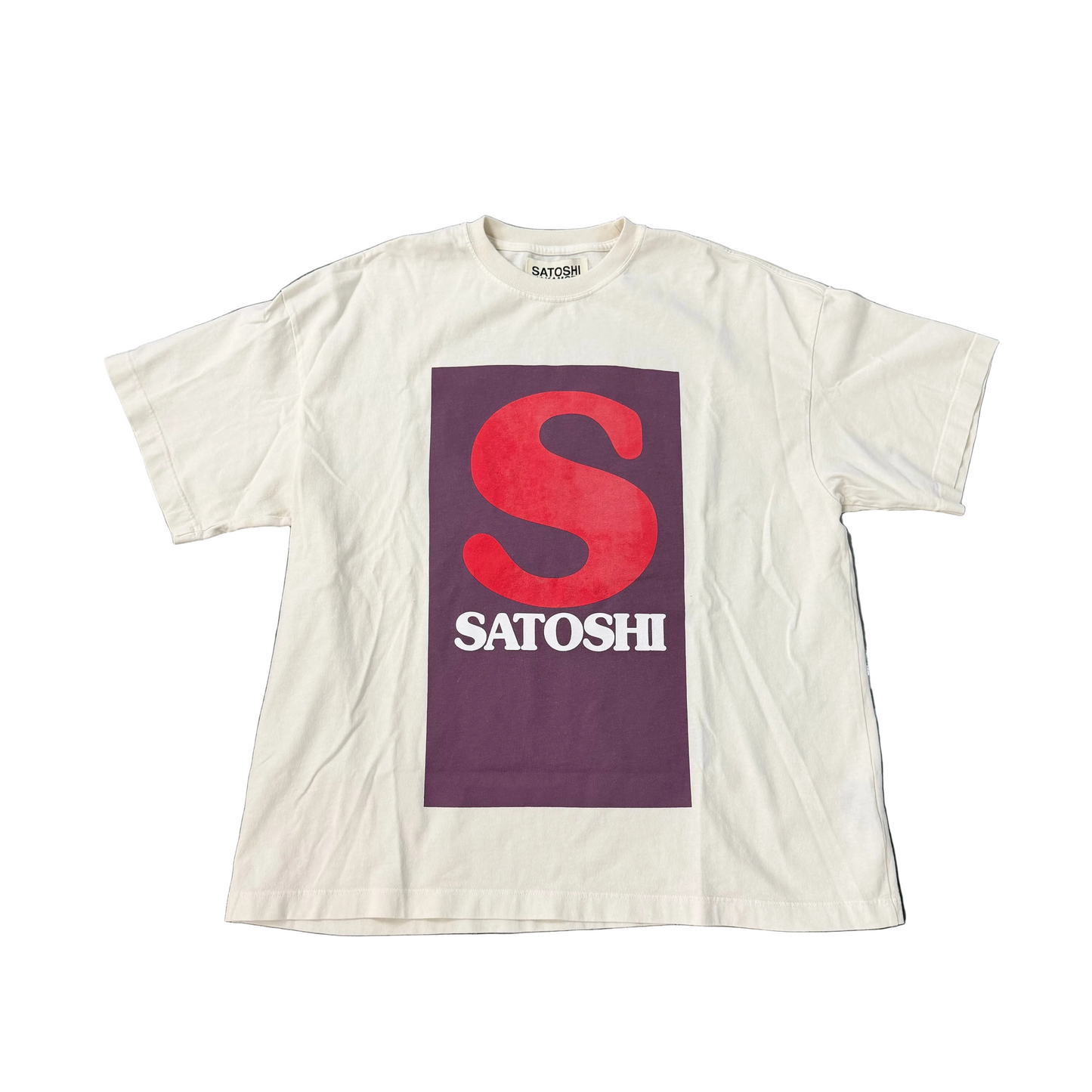 Satoshi Nakamoto Block logo T-shirt