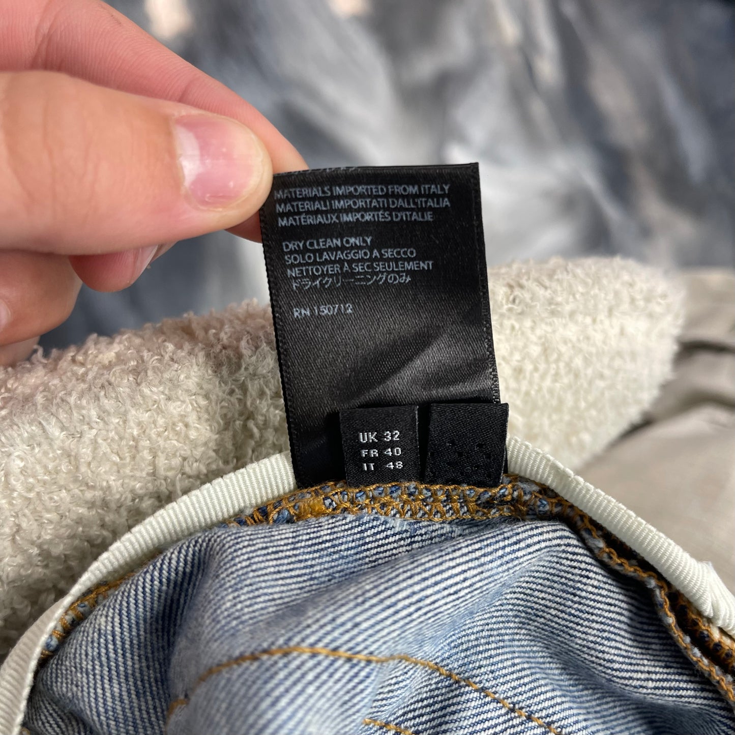 AMIRI Plaid MX1 jeans