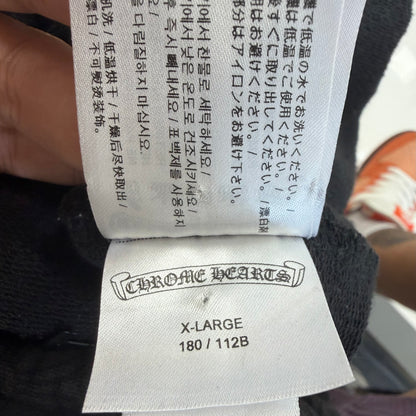 Chrome Hearts Plus Cross Allover Print Horseshoe Logo Hoodie