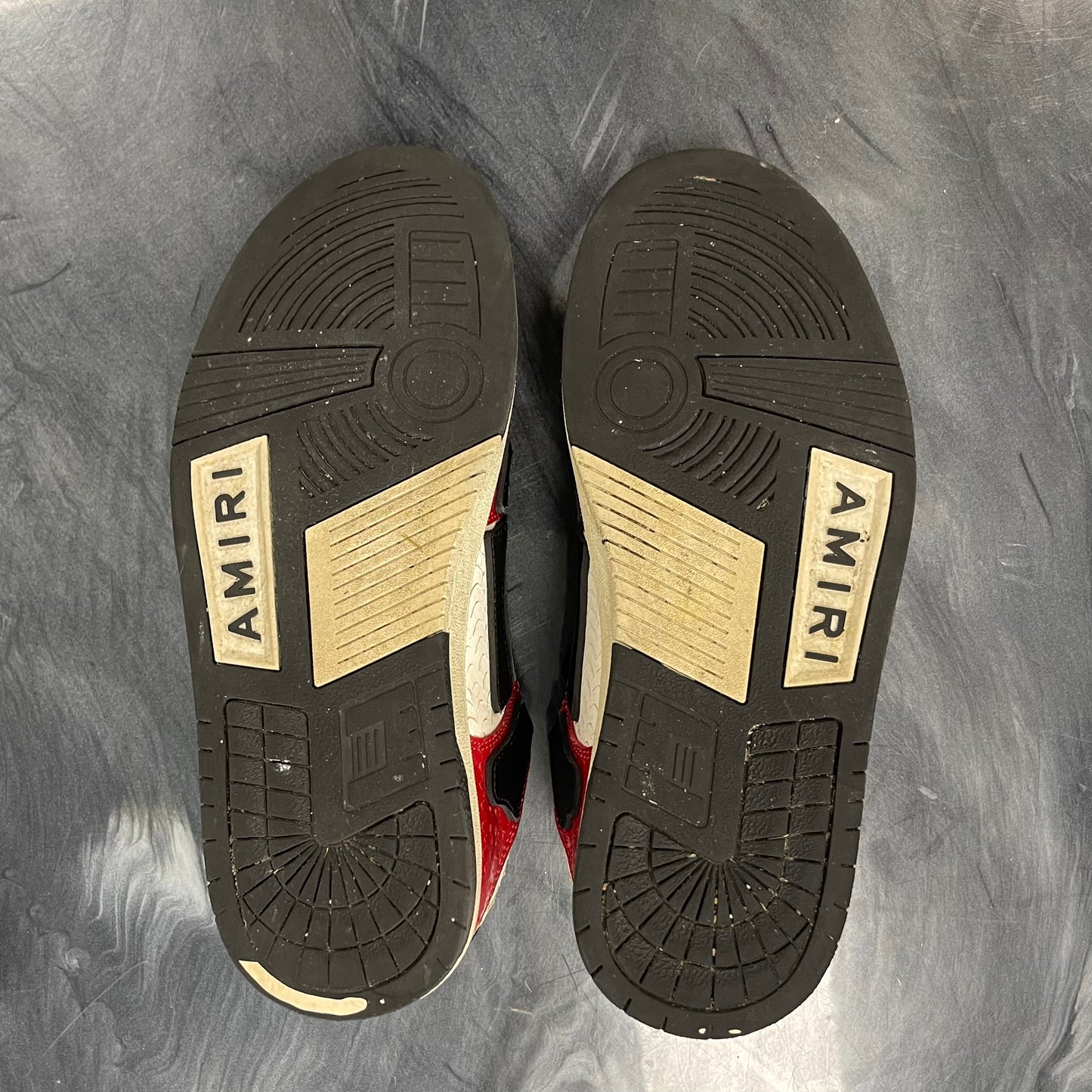 Amiri Skel Low Red Black (Used)