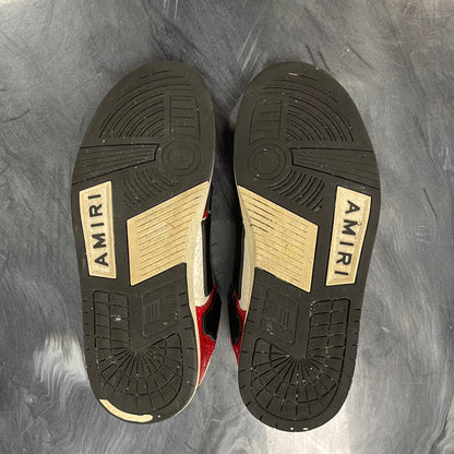 Amiri Skel Low Red Black (Used)