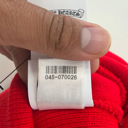 Chrome Hearts Logo Beanie Red