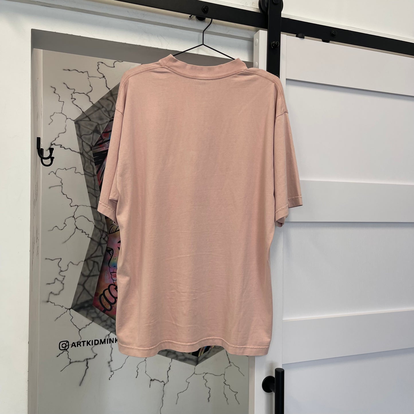 Balenciaga Backflip Pink Tee