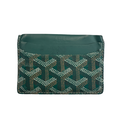 Goyard Green Cardholder (Flawed) (FREE)(1 Year Anniversary)
