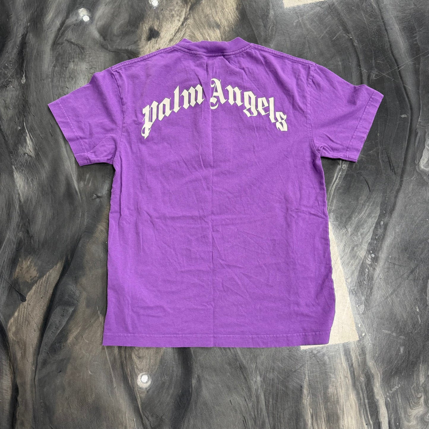 Palm Angels Purple Bear T-shirt