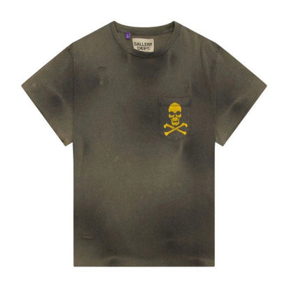 Gallery Dept. Zip Tee Black (BLACK FRIDAY)