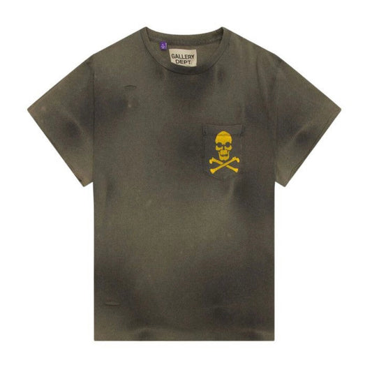 Gallery Dept. Zip Tee Black (BLACK FRIDAY)