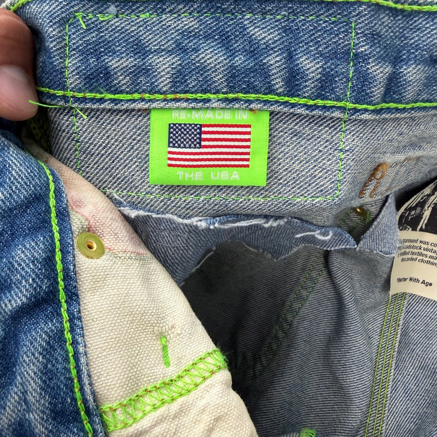 Better With Age Double Knee Denim BWA